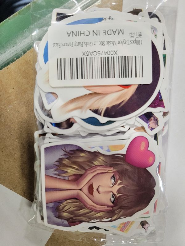 Photo 1 of 100pcs Taylor Swift Sticker for Adult, Singer Stickers for Teen Girl, Music Ablum Waterproof Vinyl Sticker for Water Bottle Laptop Phone Party Favors (TAY100)
