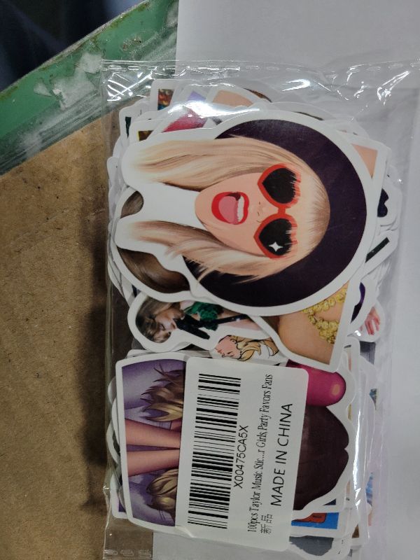 Photo 1 of 100pcs Taylor Swift Sticker for Adult, Singer Stickers for Teen Girl, Music Ablum Waterproof Vinyl Sticker for Water Bottle Laptop Phone Party Favors (TAY100)