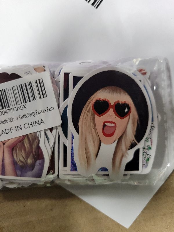 Photo 1 of 100pcs Taylor Swift Sticker for Adult, Singer Stickers for Teen Girl, Music Ablum Waterproof Vinyl Sticker for Water Bottle Laptop Phone Party Favors (TAY100)