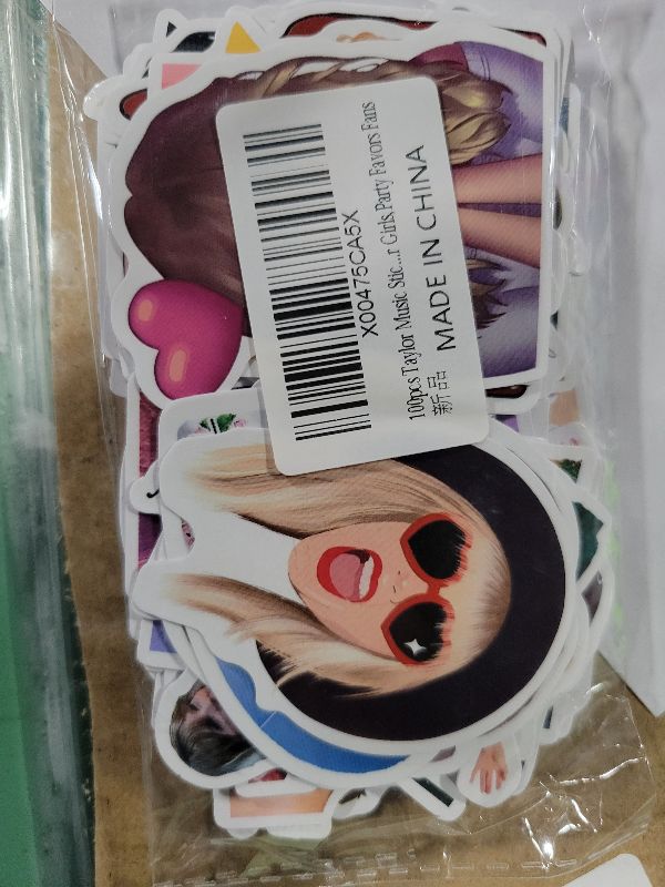 Photo 1 of 100pcs Taylor Swift Sticker for Adult, Singer Stickers for Teen Girl, Music Ablum Waterproof Vinyl Sticker for Water Bottle Laptop Phone Party Favors (TAY100)