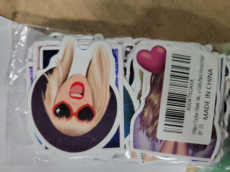 Photo 1 of 100pcs Taylor Swift Sticker for Adult, Singer Stickers for Teen Girl, Music Ablum Waterproof Vinyl Sticker for Water Bottle Laptop Phone Party Favors (TAY100)