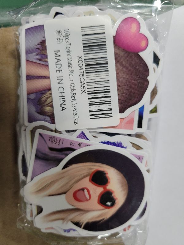 Photo 1 of 100pcs Taylor Swift Sticker for Adult, Singer Stickers for Teen Girl, Music Ablum Waterproof Vinyl Sticker for Water Bottle Laptop Phone Party Favors (TAY100)