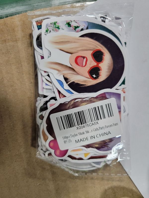 Photo 1 of 100pcs Taylor Swift Sticker for Adult, Singer Stickers for Teen Girl, Music Ablum Waterproof Vinyl Sticker for Water Bottle Laptop Phone Party Favors (TAY100)