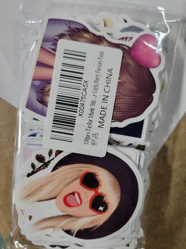 Photo 1 of 100pcs Taylor Swift Sticker for Adult, Singer Stickers for Teen Girl, Music Ablum Waterproof Vinyl Sticker for Water Bottle Laptop Phone Party Favors (TAY100)