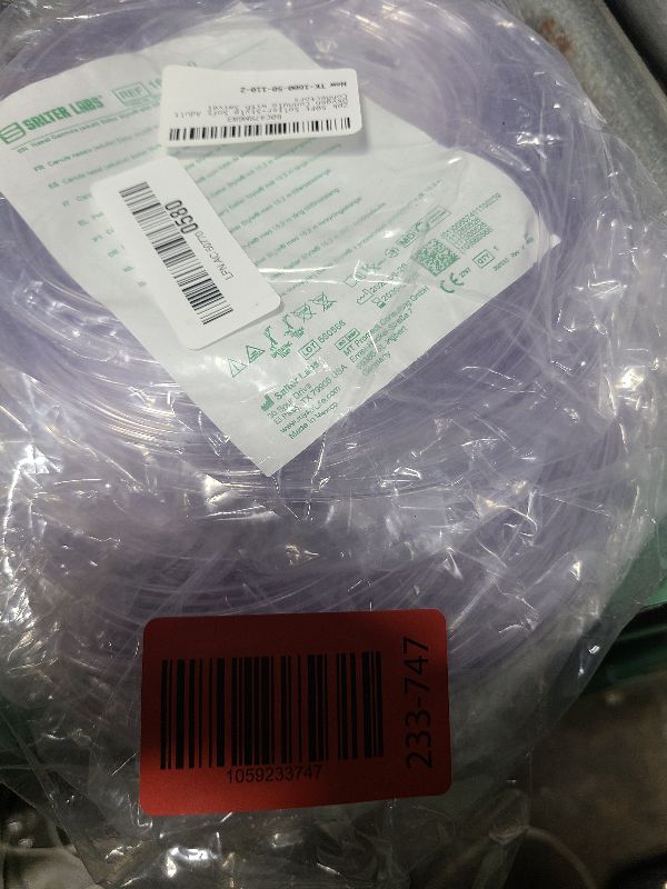 Photo 1 of 2pk 50Ft Salter-Style Soft Adult Oxygen Cannula with Swivel Connectors