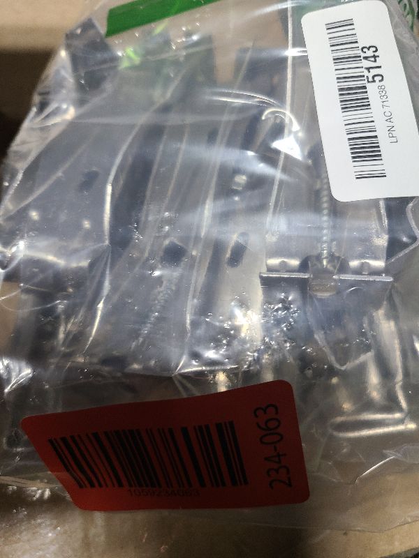 Photo 1 of 15 Pcs Hidden Gutter Hangers 5 Inch - Aluminum Gutter Brackets with Pre-Inserted Screw Clip Style for Sagging Rain Gutters, Heavy Duty Gutter Fasteners for Gutter Repair.