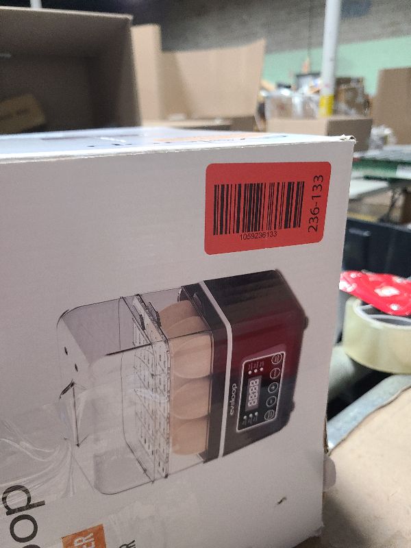 Photo 1 of 2 Tiers Electric Food Steamer for Cooking, 4 QT Digital Multi Vegetable Steamer with BPA-Free Stackable Baskets, Rapid Egg Cooker Egg Steamer with Auto Shut-Off, Ideal for Veggies, Seafood, Rice