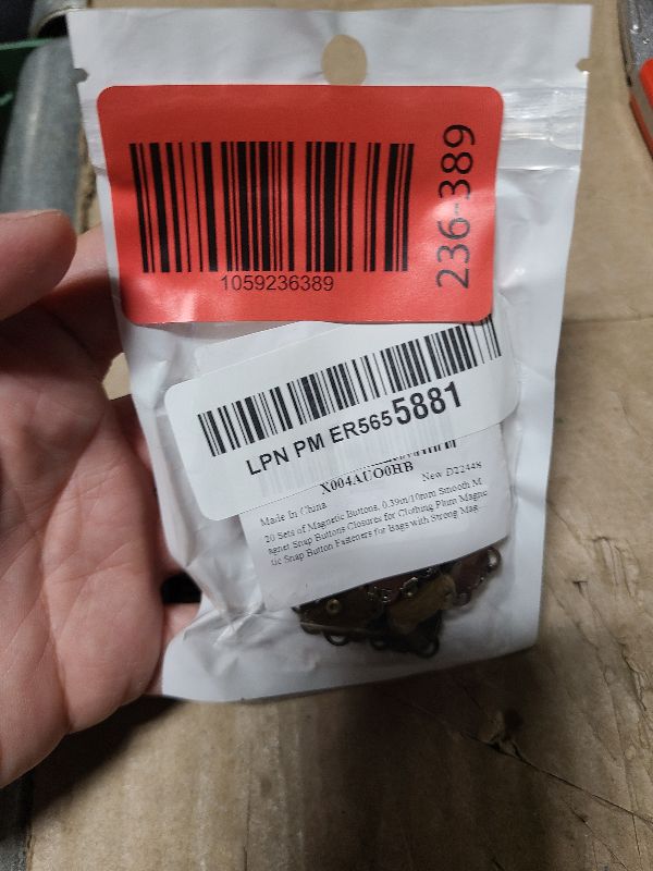 Photo 1 of 20 Sets of Magnetic Buttons, 0.39in/10mm Smooth Magnet Snap Buttons Closures for Clothing Plum Magnetic Snap Button Fasteners for Bags with Strong Magnetism for Purses Sewing Crafts