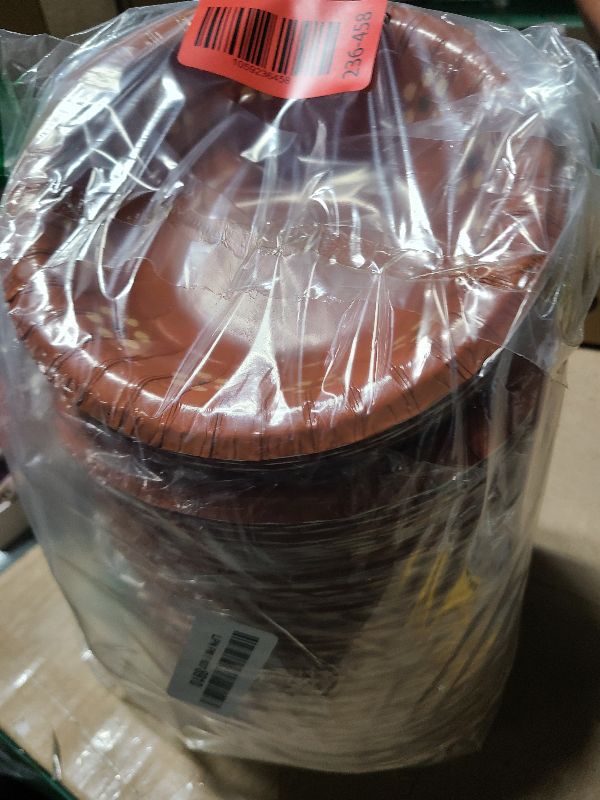 Photo 1 of 100Pcs De Barro Mexicanos Paper Bowls 12 Oz Mexican Terracotta Clay Pottery Soup Bowls Disposable Mexican Pottery Fiesta Ice Cream Cups for Cinco De Mayo Wedding Carnival Birthday Party Decorations