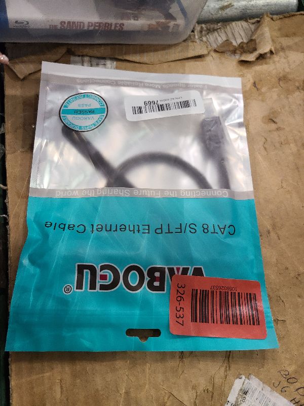 Photo 1 of Cat 8 Ethernet Cable, 1.5Ft 3Ft 6Ft 10Ft 15Ft 20Ft 30Ft 40Ft 50Ft 60Ft 100Ft Heavy Duty High Speed Internet Network Cable, Professional LAN Cable Shielded in Wall, Indoor&Outdoor