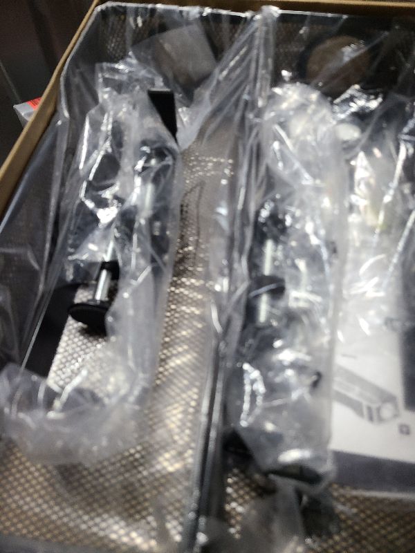 Photo 1 of 2 Pack Under Desk Cable Management Box Black, Cinati 26.8" Wire Organizers No Drill, Cord Organization Tray with Clamp for Office, Home - No Damage to Desk