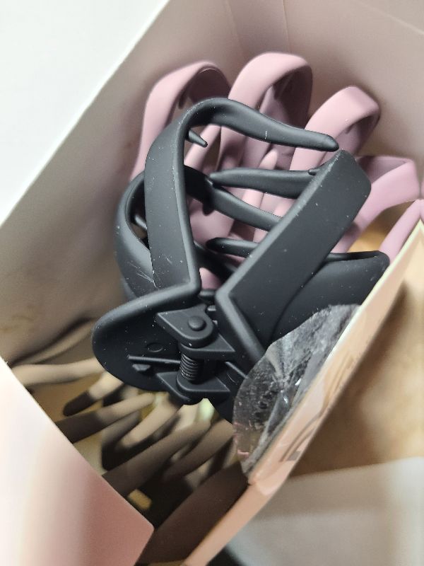 Photo 1 of 2.8 Inch Medium Octopus Hair Clips for Women, Matte Claw Clips for Thin Hair, Strong Hold Non-slip Spider Octopus Clip for Fine Hair Jaw Clips
