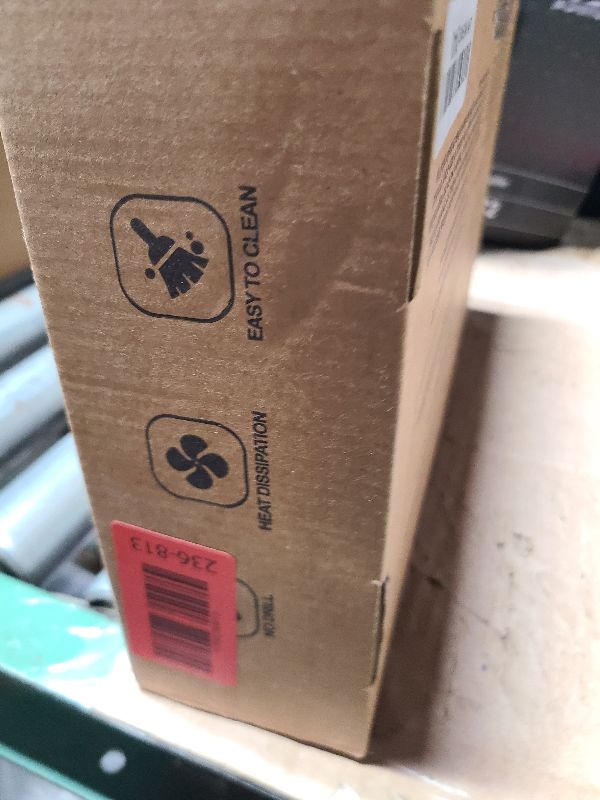 Photo 1 of 2 Pack Under Desk Cable Management Box Black, Cinati 26.8" Wire Organizers No Drill, Cord Organization Tray with Clamp for Office, Home - No Damage to Desk