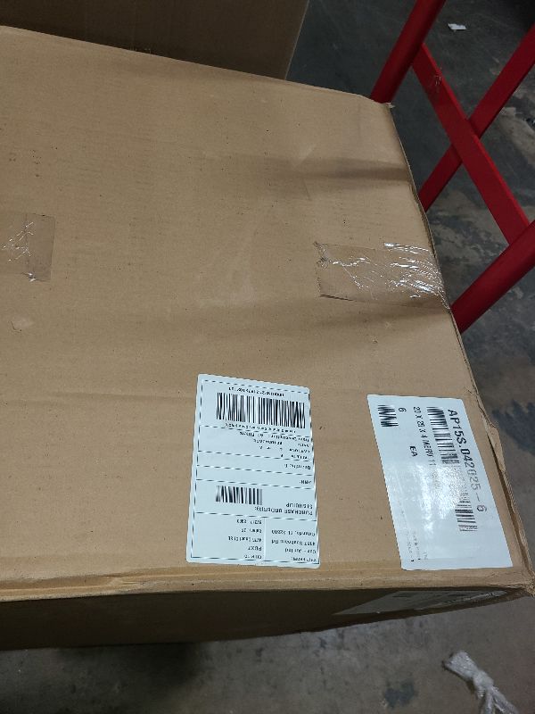 Photo 1 of 20x25x4 MERV 11 - 6 Count - Pleated HVAC, Furnace & Air Conditioner Filters - Removes Dust, Cold & Flu Germs, Lint, Mold, Pet Dander, Allergy-Causing Pollen, Smog & Smoke