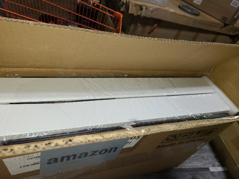 Photo 1 of 2 Pack 21'' Deep Pull Out Cabinet Organizer Expandable Width (12.6'' to 21'') Slide Out Drawers Pull Out Drawers Fixed with Adhesive Nano Film or Nail for Kitchen Bathroom Organization, White