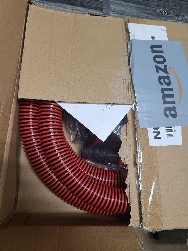 Photo 1 of 10FT Vacuum Hose Extension with 6 Adapter Attachments,Fits 1-1/4" Vacuum Cleaner Hose,Multi-Size Fittings 0.9" to 1-3/4",Universal Shop Vac Accessories (Please Confirm Hose Size Compatibility)