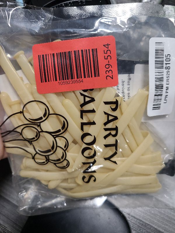 Photo 1 of 100Pcs clear 260 Balloons Clear Long Skinny Latex Balloon for Animal Ballons, Premium Quality Balloons for Beginners Baloons Making Kid's Carnivals Party Decoartion