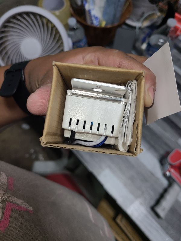 Photo 1 of [New Generation] Humidity Sensor Switch, Ortis in-Wall Bathroom Fan Automated Control Switch, Air Moisture Detection, Neutral Wire Required, White, 120V/220V