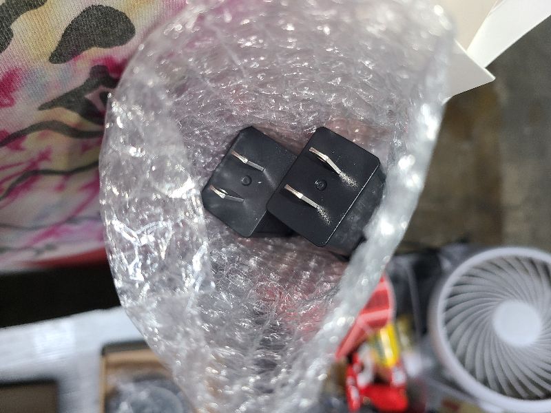 Photo 1 of 2 Pcs Replacement Yard Inflatable Adapter Power Supply Adaptor 12Vdc 1.0A Class 2 Power Supply for Halloween Christmas Inflatable Decorations