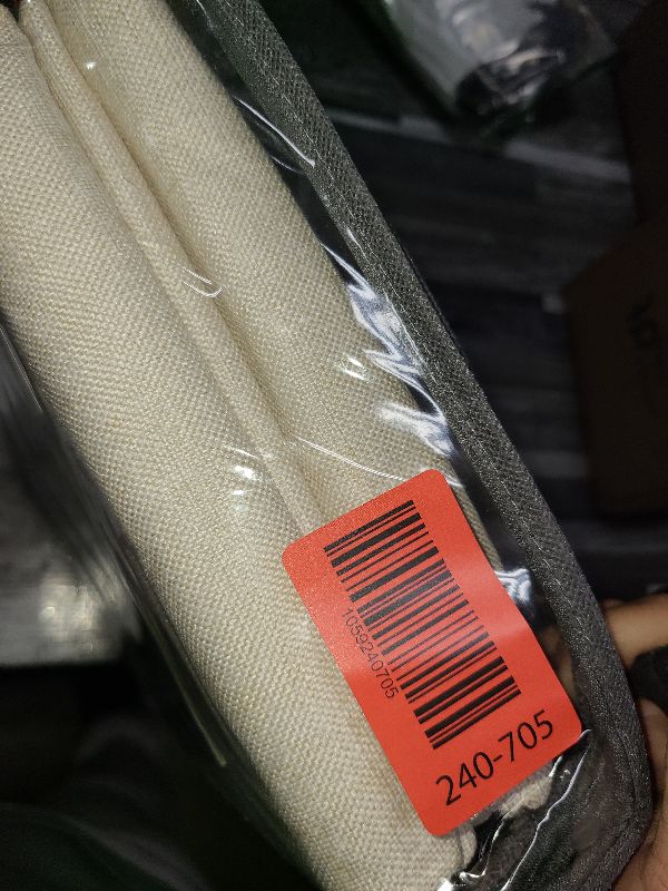 Photo 1 of 100% Blackout Shield Linen Blackout Curtains for Bedroom 84 Inches Long, Back Tab/Rod Pocket Living Room Drapes, Thermal Insulated Blackout Curtains 2 Panels Set, 50" W x 84" L, Cream