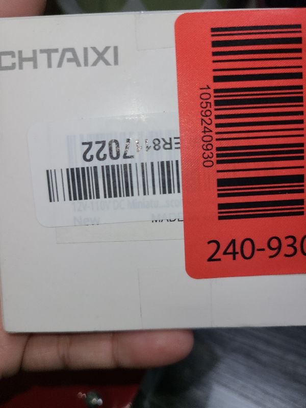 Photo 1 of 12V-110V DC Miniature Circuit Breaker, 20 Amp 1 Pole Battery Breaker Protector for Solar PV System and RV, Thermal Magnetic Trip, DIN-Rail/Surface Mount, Chtaixi DC Disconnect Switch B20