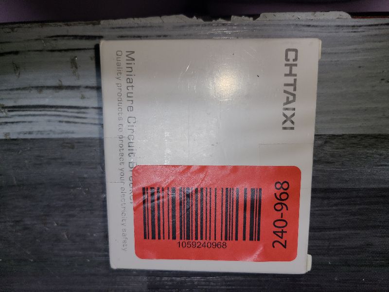 Photo 1 of 12V-110V DC Miniature Circuit Breaker, 15 Amp 1 Pole Battery Breaker Protector for Solar PV System and RV, Thermal Magnetic Trip, DIN-Rail/Surface Mount, Chtaixi DC Disconnect Switch B15