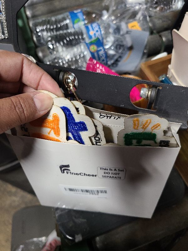 Photo 1 of 10 Pcs Bible Verse Embroidered Iron on Patches 5-6 Inch Chenille Christian Patches Bulk Motivational Religious Sew on Applique for Hat Backpack Jacket Clothes DIY Accessories Decorations