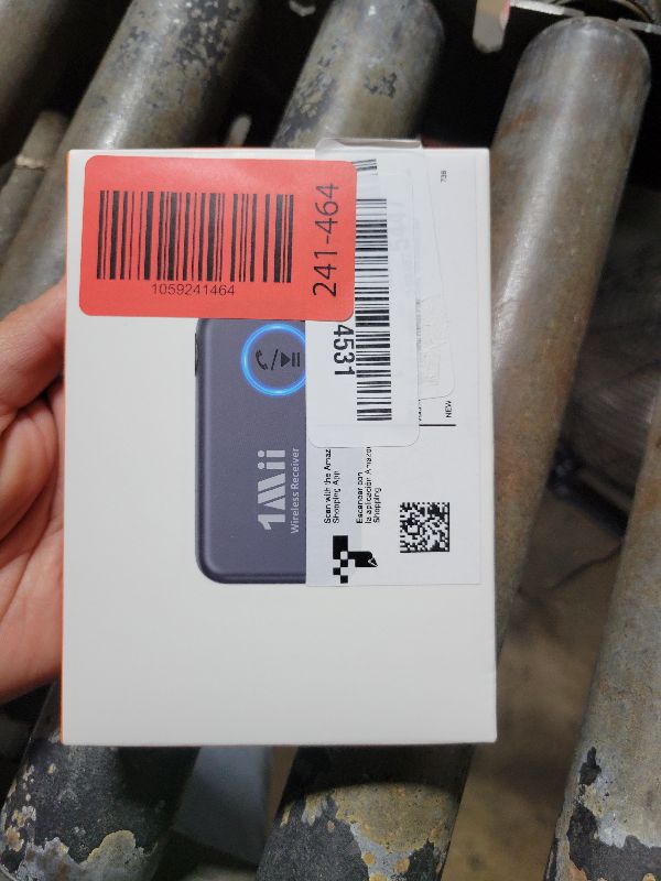 Photo 1 of 1Mii Bluetooth 5.3 Music Receiver for Car/Home Stereo, Aux Bluetooth Adapter for Car with Volume Control Supports Hands Free Calls, 16H Battery Life