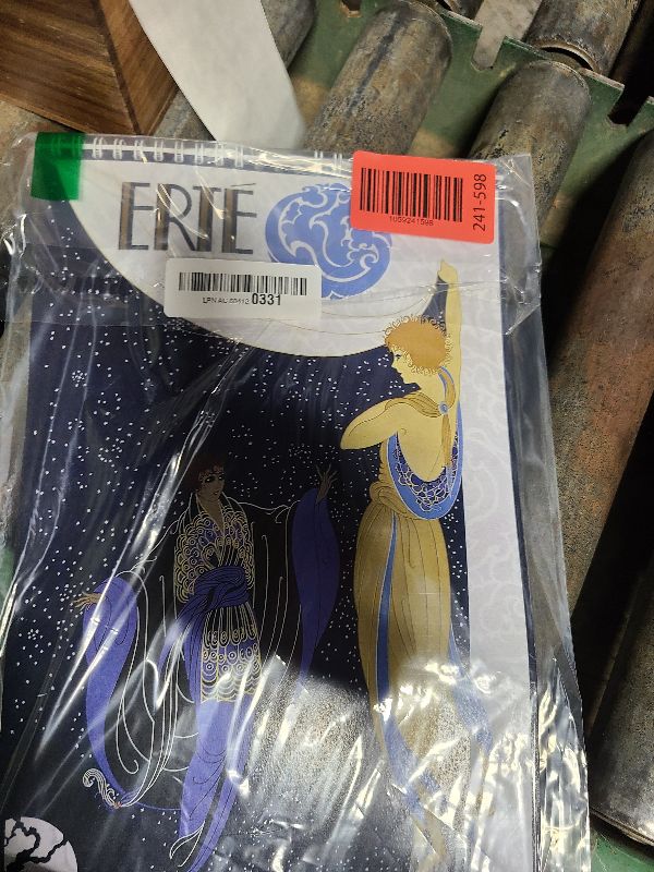 Photo 1 of 2026 Wall Calendar [12 pages 8"x12"] Erte Art Deco Illustration Fine Artwork Vintage Poster M-651