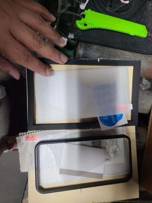 Photo 1 of 2 Pack Matte Glass Screen Protector for iPhone 16 Plus/iPhone 15 Plus 6.7-inch with Easy Installation Frame, Anti-Glare Anti-Fingerprint, No Dazzling, 9H Tempered Glass, Dynamic Island Compatible