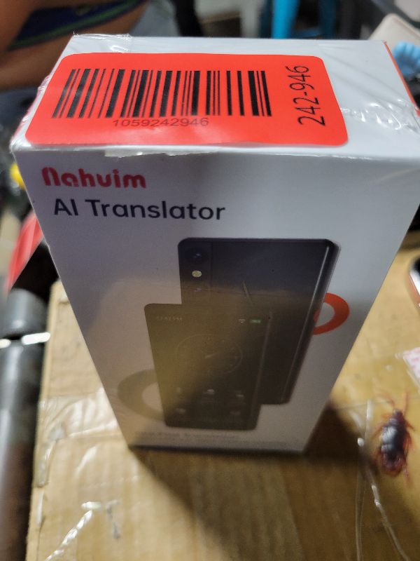 Photo 1 of 2025 Language Translator Device: Offline/Real-Time/High-Accuracy Device with 139+ Languages, Voice/Text/Offline/Photo/AI Instant Two-Way Translation, Ideal for Travel/Business/Learning