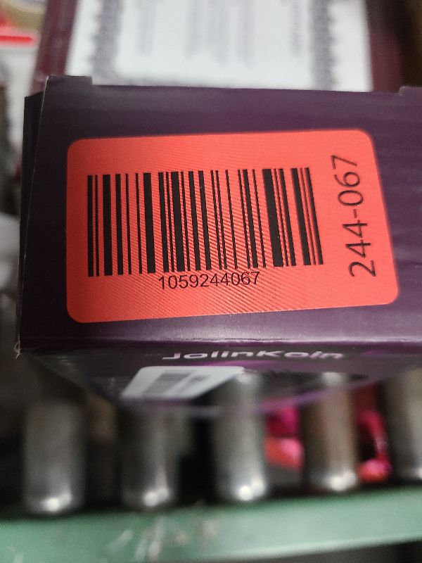 Photo 1 of **MSRP 133.99** JolinKoin Hair Straightener Brush for Women: Negative Ionic 3-in-1 Curling & Straightening Brush, Ceramic Hot Comb with 16 Temps