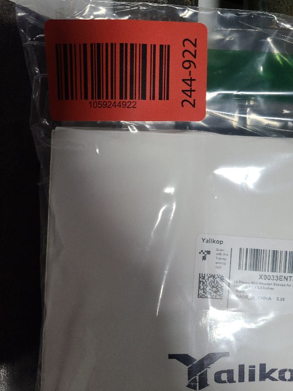 Photo 1 of 12 Pcs Mini Wooden Scoops for Canisters Mini Wood Coffee Spoon Small Bath Salt Washing Powder Scoops for Spices Tea Beans Sugar Scrubs Bath Salts Cooking 1.2 x 3.2 Inches