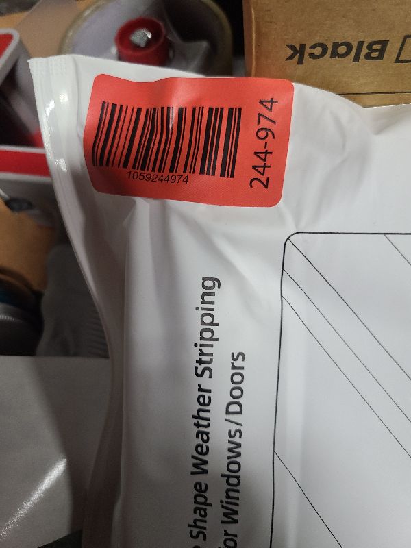 Photo 1 of 1 Pack*16.4 Ft Self-Adhesive Wedge Foam Window Weather Stripping Door Seal Strip, Soundproof Exterior Front Door Frame Gap Filler, Draft Stopper Foam Tape Noise Light Blocker (White)