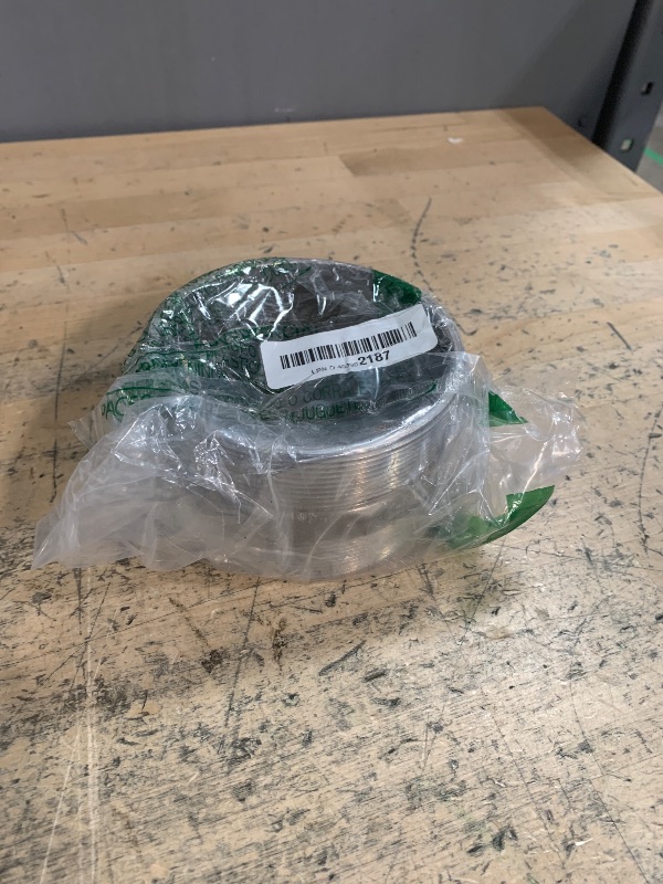 Photo 1 of 4" Male to Male NPT Hex Nipple Pipe Threaded 304 Stainless Steel Pipe Fitting