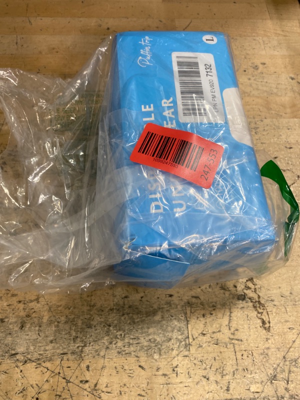 Photo 1 of 10 Pack Men Disposable Cotton Underwear Portable Lightweight Breathable Boxer Briefs for Travel Fitness Swimming Hotel Spa Hospital Stay Camping Business Trip Individually Packaged X-Large (Grey)