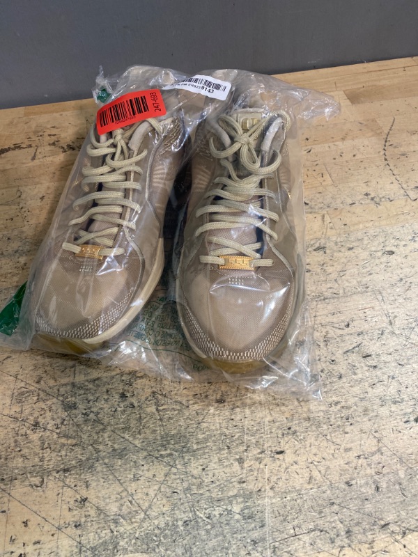 Photo 1 of ***(HEAVILY USED/ MINOR DAMAGE)***Sabrina 2 "Stronger Than Gold Basketball Shoes (HF1799-200, Rattan/Khaki/Sail/Metallic Gold) Size 10.5