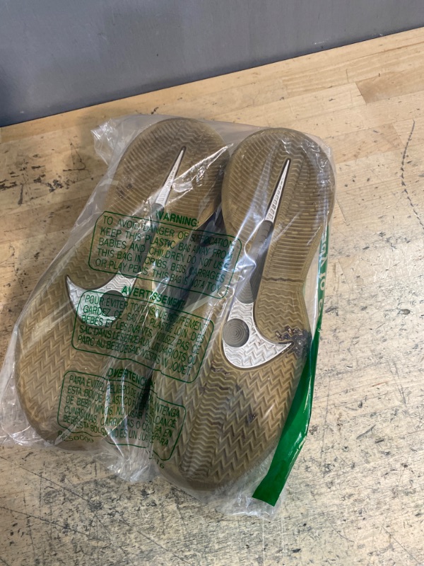 Photo 1 of ***(HEAVILY USED/ MINOR DAMAGE)***Sabrina 2 "Stronger Than Gold Basketball Shoes (HF1799-200, Rattan/Khaki/Sail/Metallic Gold) Size 10.5