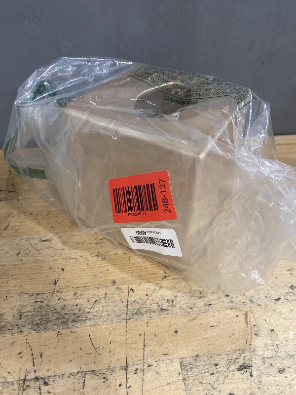 Photo 1 of **MINOR SCRATCHES**Y-in Hand Tissue Box Cover, Square Facial Tissue Holder Storage for Bathroom Vanity, Countertops, Dressers, Night Stand, Parlors and Offices - Champagne Gold