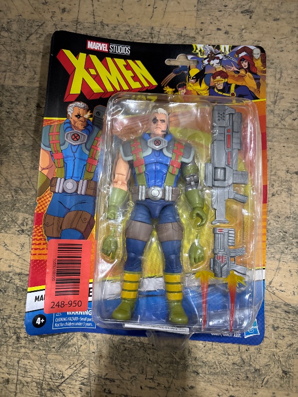 Photo 1 of **PACKAGING HAS DAMAGES/ INSIDE IS FINE*** X-Men Marvel Legends Series Marvel's Cable, 97 Collectible 6-Inch Action Figure Toy