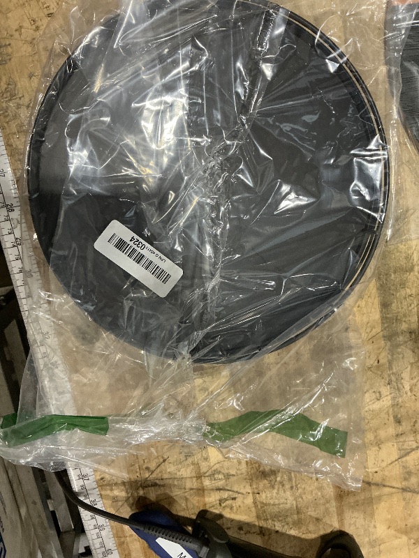 Photo 1 of 10" Oak Wood Lazy Susan Turntable Organizer, Lazy Susan for Cabinet Dining Table Pantry Kitchen Countertop Spice Bathroom Vanity Tray for Counter Dresser Sink Soap Holder Coffee Table Bar Decor Black