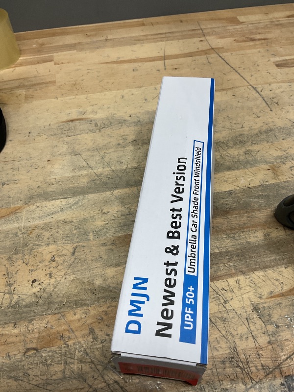 Photo 1 of [Upgrade] DMJN Umbrella Windshield Sun Shade, [Nano-Ice-Crystal Coatings] Umbrella Sunshade for Car - Protect Interior from UV & Keep Car Cooler (Medium)