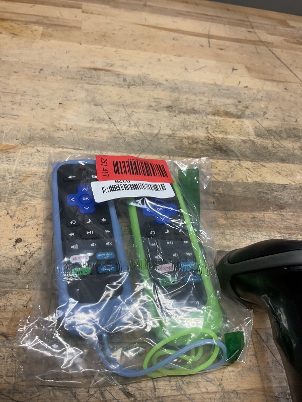 Photo 1 of (Pack of 2) Replacement Remote for Roku TV with Soft Protective Silicone Cover(Glow in The Dark), Universal Remote for TCL/Hisense/Onn/Sharp/Element/Philips Roku Smart TV
