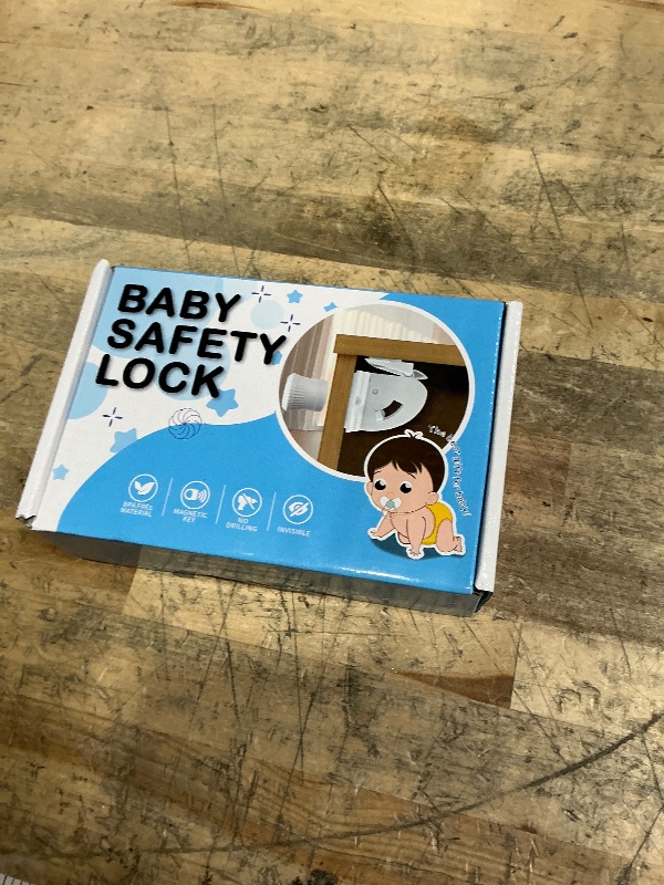 Photo 1 of 10 Pack Magnetic Cabinet Locks for Child Safety, Drawer Locks Baby Proofing, Magnetic Door Safety Locks for Cabinets and Drawers, Easy Installation No Tools Required (10 Pack and 2 Keys)