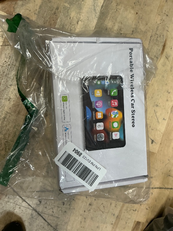 Photo 1 of ?Hieha? 2025 Wireless Portable Carplay and Android Auto, Carplay Screen for Car with Mirror Link/AUX/FM,7" Touchscreen Bluetooth 5.0, Marine Stereos for All Vehicles