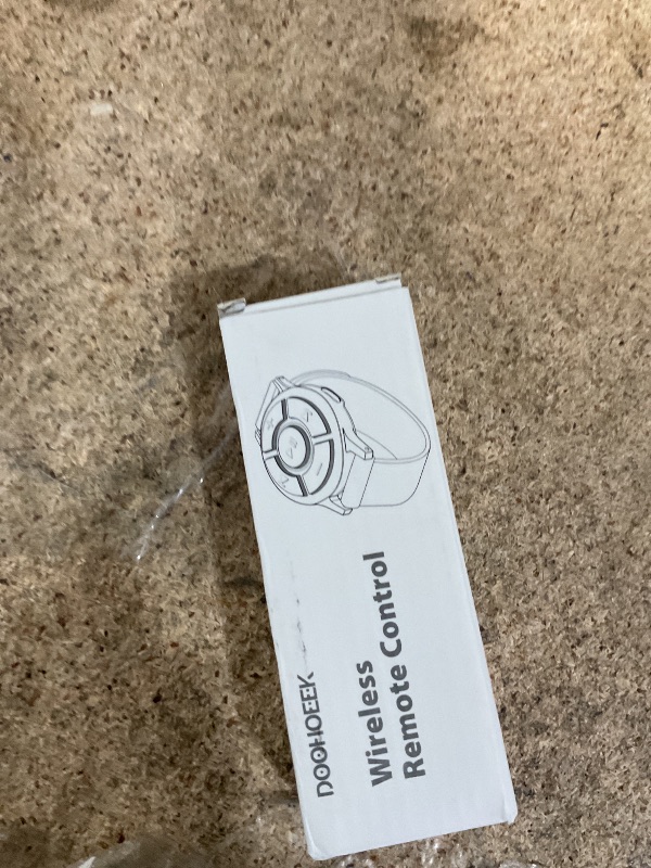 Photo 1 of Doohoeek Bluetooth Lighting Media Button, IPX7 Water-Resistant Remote Control for Steering Wheel Car Bike Motorbike Boat Powersports, Remote Selfie Music Headphones Control Button