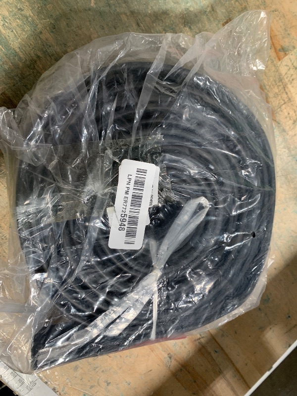 Photo 1 of 16.5 FT Garage Door Bottom Seal Rubber 0.19" P Bulb Bottom Garage Weather Stripping for Single Channel, Flexible Weatherproof Replacement Strip Seal Fits 16.5FT Wide, Black