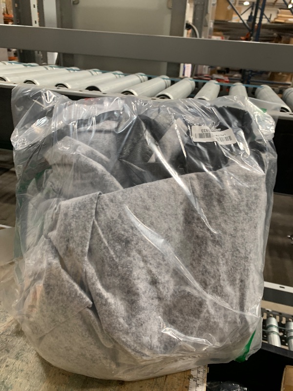 Photo 1 of **PARTIAL SET ONLY 5/DIRTY** LUSHVIDA 10 Packs Vinyl Tablecloths with Flannel Backing 72x30 inch - Waterproof Plastic Table Covers for 6 Foot Rectangle Folding Table Cloths with Elastic Edges, Black