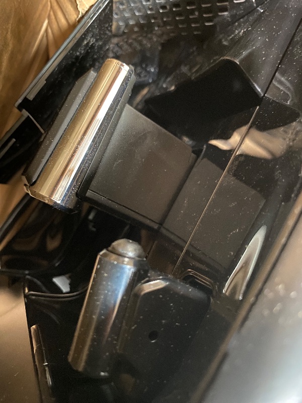 Photo 1 of (DAMGED,UNTESTED)  FOR PARTS* Philips 3200 Series Fully Automatic Espresso Machine, LatteGo Milk Frother, 5 Coffee Varieties, Intuitive Touch Display, 100% Ceramic Grinder, AquaClean Filter, My Coffee Choice, Black (EP3241/54)