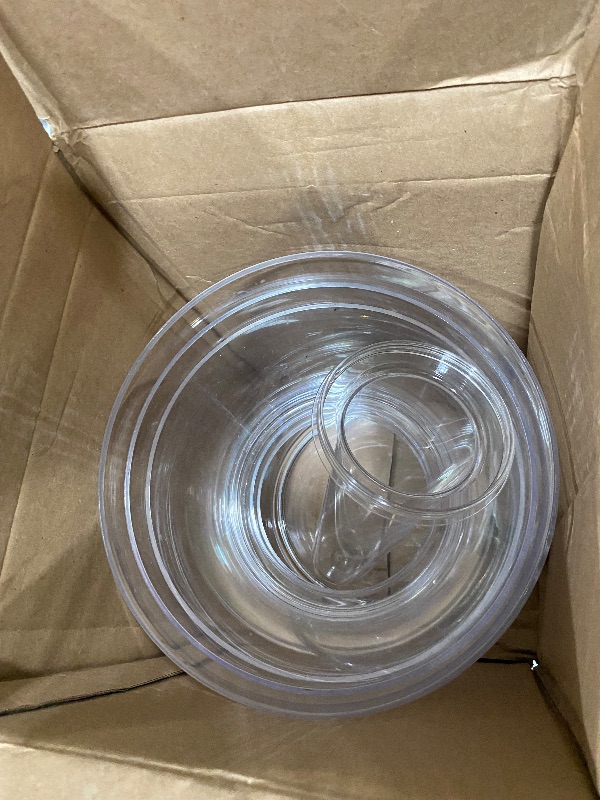 Photo 1 of *** CHECK PHOTOS***    CreativeWare 3 Gallon Beverage Dispenser With Ice Cylinder And Fruit Infuser